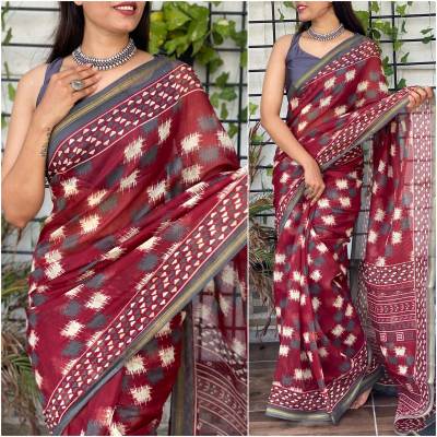 Paridhi By At Cotton Printed Daily Wear Saree Collection